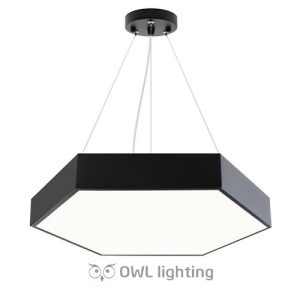 Đèn LED thả văn phòng lục giác trang trí bàn làm việc