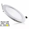 Đèn âm trần 6W tròn ánh sáng trắng, vàng Owl Lighting
