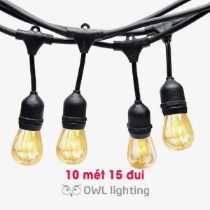 Đèn dây trang trí ngoài trời, đám cưới ngoài trời, đèn dây trang trí cây
