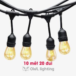 Đèn dây trang trí ngoài trời, đám cưới ngoài trời, đèn dây trang trí cây