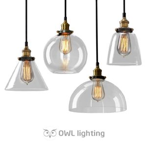 Đèn thả thuỷ tinh trang trí bàn ăn 4 dáng rẻ ở TPHCM