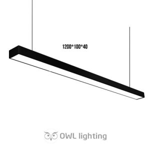 Đèn LED hộp thả văn phòng trang trí 1m2 rộng 10cm giá rẻ