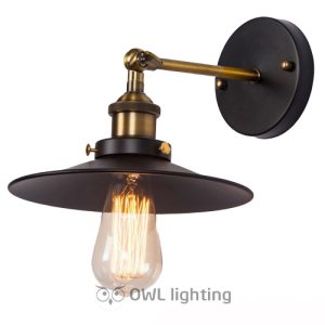 Đèn vách đĩa bay phi 22 cm trang trí quán cafe giá cực rẻ
